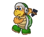 Paper Hammer Bros. Family - Mario & Luigi: Paper Jam