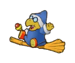 Paper Kamek - Mario & Luigi: Paper Jam