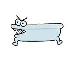 Living Bathtub - Dog Man: Mission Impawsible