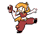 Curly Brace (Pokémon G/S/C-Style) - Cave Story Customs