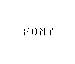 Font - Zillion