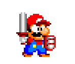 Mario (Wonder Boy III: The Dragon's Trap-Style) - Mario Customs