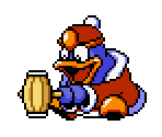 King Dedede (Super Mario World-Style) - Kirby Customs