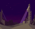 Intro Stage Background 1 - Mega Man X2