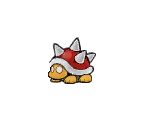 Paper Spiny - Mario & Luigi: Paper Jam