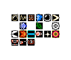 Mega Man 1/2 Weapons (Icon-Form) - Mega Man Customs