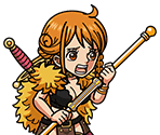#4590 - Nami - Wandering Navigator - One Piece: Treasure Cruise