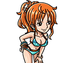 #1708 - Nami - Summer Excitement - One Piece: Treasure Cruise