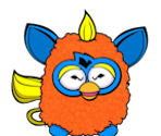 Orange Orangutan Furby - Furby: Maze Game