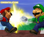 Congratulations Screen - Super Smash Bros. Melee