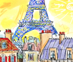 Backgrounds - Madeline and the Magnificent Puppet Show