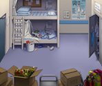 Flight G-390 Flight Attendants' Room - Ace Attorney Investigations Collection
