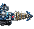 Q Rex Drill - Power Rangers Super Megaforce: Super Strike