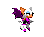 Rouge (Sonic 1-Style) - Sonic the Hedgehog Customs
