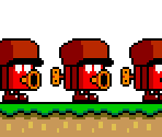 Blockstepper (Super Mario World-Style) - Mario Customs
