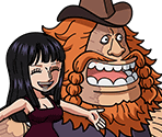 #4594 - Robin & Saul - Reunion at Elbaph - One Piece: Treasure Cruise