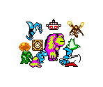 Enemies and Boss - Pokémon Fire Red (Bootleg)