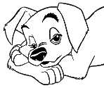 Coloring Pages - 101 Dalmatians Puppy Paint