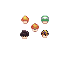Mushrooms - Mario Customs