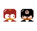 Eddie & Anti-Eddie (Super Mario Bros. Style) - Mega Man Customs
