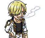 #1821 - Sanji - Pirate with Stage Outfit - One Piece: Treasure Cruise