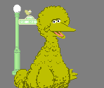 Copyright & Select Screen - Sesame Street: Big Bird's Hide & Speak