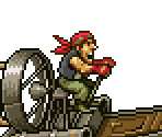 Ralf (Piloting the Jet Hammer-Yang) - Metal Slug Customs