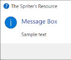 Message Box Icons - Windows 10