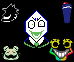 Enemies (Chapter 3, Dialogue Sprites) - Deltarune Customs
