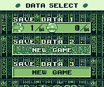 Save Data Select - Mario's Picross