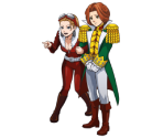 Ron and Desirée DeLite - Ace Attorney Investigations Collection