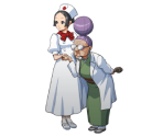 Hilda Hertz and Florence Niedler - Ace Attorney Investigations Collection