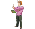 Larry Butz (Laurice Deauxnim) - Ace Attorney Investigations Collection