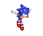 Sonic (CD Sprites, Sonic 3-Style) - Sonic the Hedgehog Customs