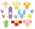 Me & My Katamari Ending Minigame Cousins (Alternate Designs) - Katamari Customs