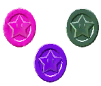 Pink, Purple, and Black Coins - Super Mario Run