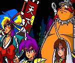 Ending - Mari Cutscene - Tengai Makyou II: Manji Maru (JPN)