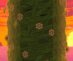 Flowery Battle Background - Deltarune