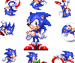 Sonic (Sonic 3-Style, Expanded) - Sonic the Hedgehog Customs