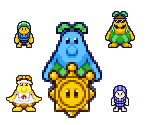 Piantas & Noki (Mario & Luigi: Superstar Saga-Style) - Mario Customs