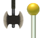 Goal Pole & Axe - Super Mario Run
