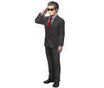 Man in Black - Ace Attorney Investigations Collection
