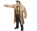 Dick Gumshoe (Young) - Ace Attorney Investigations Collection