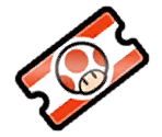 Toad Rally Ticket - Super Mario Run