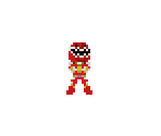 Aba Red (Layla-Style) - Power Rangers / Super Sentai Customs