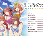 Manual - The Quintessential Quintuplets - Five Memories Spent with You
