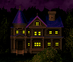Characters & Haunted House - Golly! Ghost!