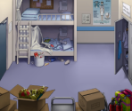 Flight G-390 Flight Attendants' Room - Ace Attorney Investigations Collection