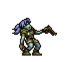 Zombie Leona - Metal Slug Customs