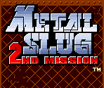 Title Screen - Metal Slug: 2nd Mission